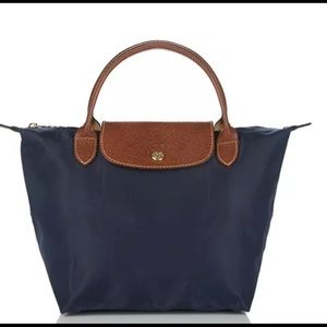 Longchamp Le Pliage Small Top Handle Nylon Handbag